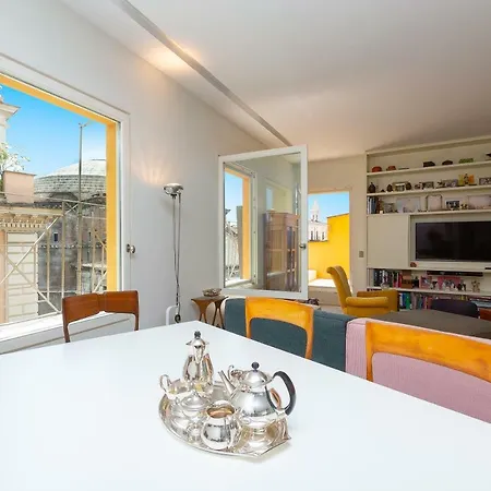 Amazing Penthouse With Breathtaking View Pantheon Рим